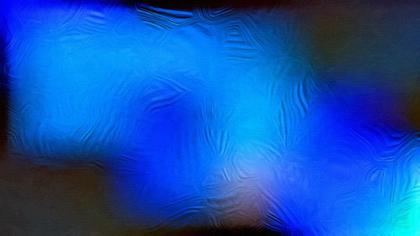 Abstract Blue Brushstrokes