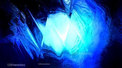 Abstract Blue Light Burst