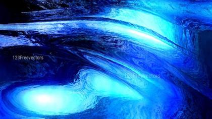 Blue Swirls Abstract