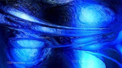 Swirling Blue Abstract