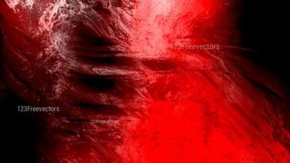 Red Swirl Abstract