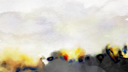 Abstract Watercolor Landscape