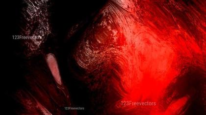 Swirling Red and Black Abstract