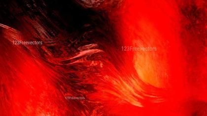 Swirling Red and Black Abstract