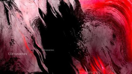 Swirling Red and Black Abstract