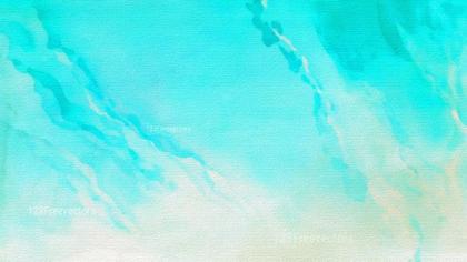 Abstract Turquoise Strokes