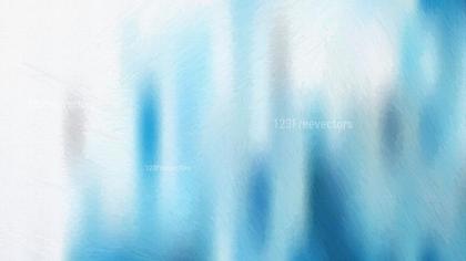 Abstract Blue Brushstrokes