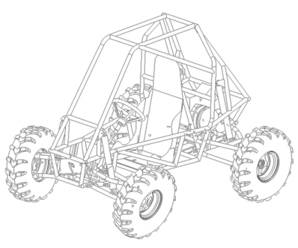 Dune Buggy Vector Image