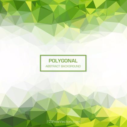 Green Polygonal Background Image