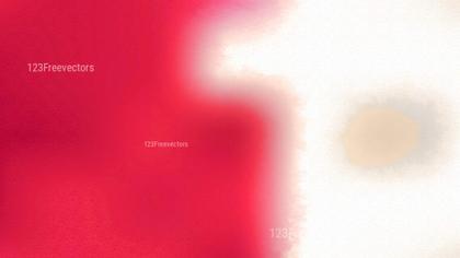 Abstract Red and White Watercolor
