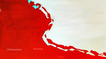 Red and White Abstract
