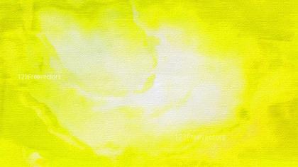 Abstract Yellow Canvas