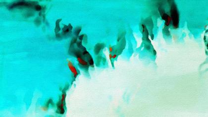 Abstract Turquoise Swirl
