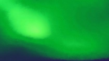 Green Aurora Borealis
