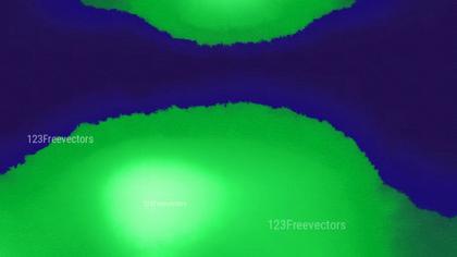 Green and Blue Abstract
