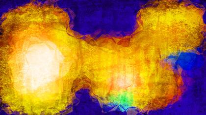 Abstract Golden Burst