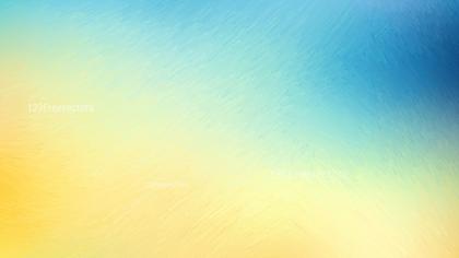 Abstract Blue and Yellow Brushstrokes