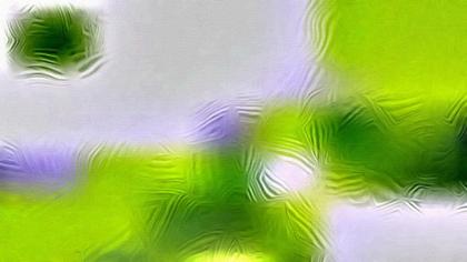 Abstract Green and Lavender