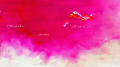 Abstract Pink Watercolor