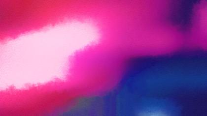 Pink and Blue Abstract
