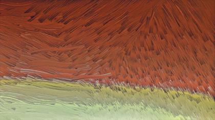 Abstract Brushstroke Landscape