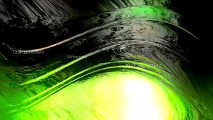 Abstract Green Swirls