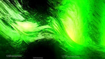 Green Swirl Abstract