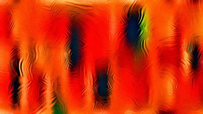 Fiery Brushstrokes