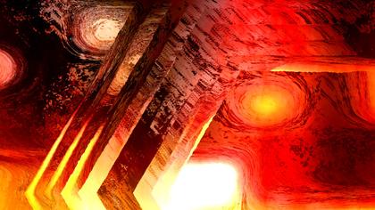 Abstract Red and Yellow