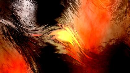 Swirling Fire Abstract