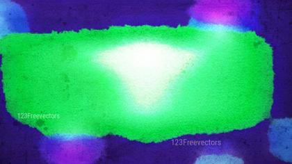 Green and Purple Abstract