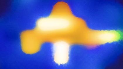Glowing Abstract Form