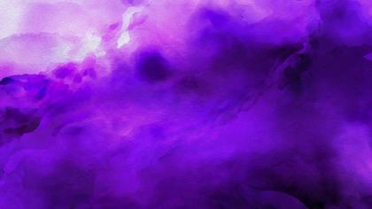 Purple Watercolor Abstract