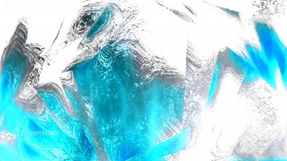 Abstract Aqua Swirl