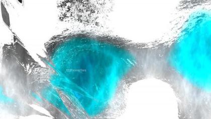 Abstract Teal and Gray Swirls