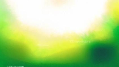 Green and Yellow Watercolor Wash