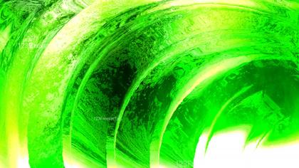 Abstract Green Swirls