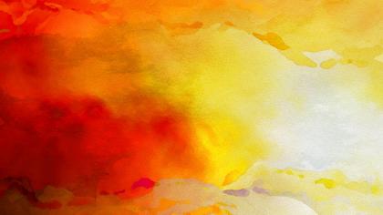 Fiery Sunset Abstract