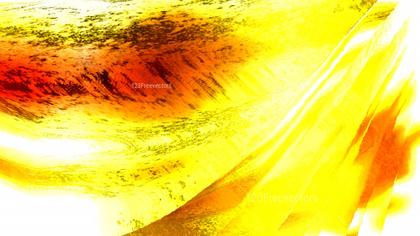 Swirling Yellow and Orange Abstract