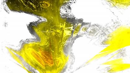 Abstract Yellow and White