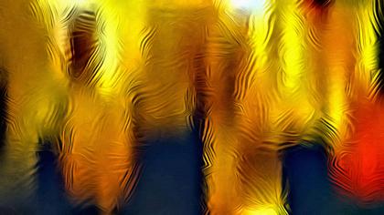 Abstract Gold and Orange