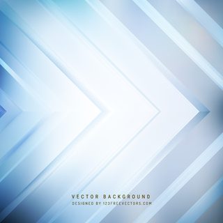 Abstract Blue Arrow Background Template