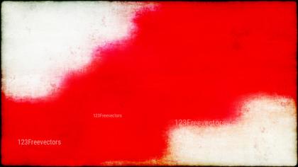 Red and White Abstract
