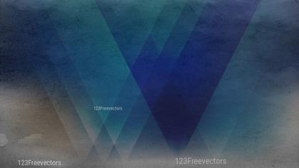 Abstract Blue Geometric Design