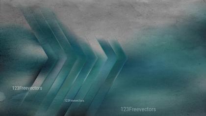Abstract Teal Arrow Design