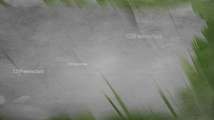 Abstract Green and Gray Brushstrokes