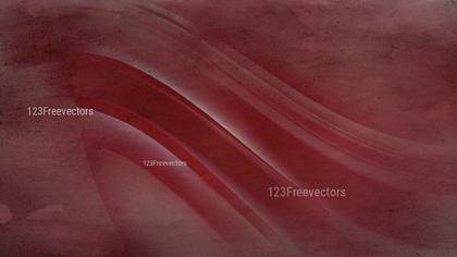 Crimson Wave Abstract