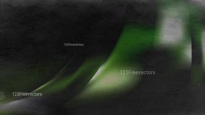 Green and Black Abstract