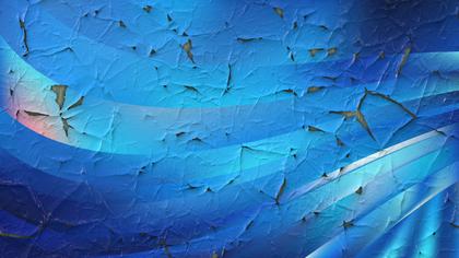 Cracked Blue Paint