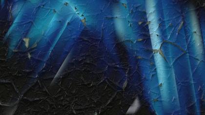 Cracked Blue Abstract
